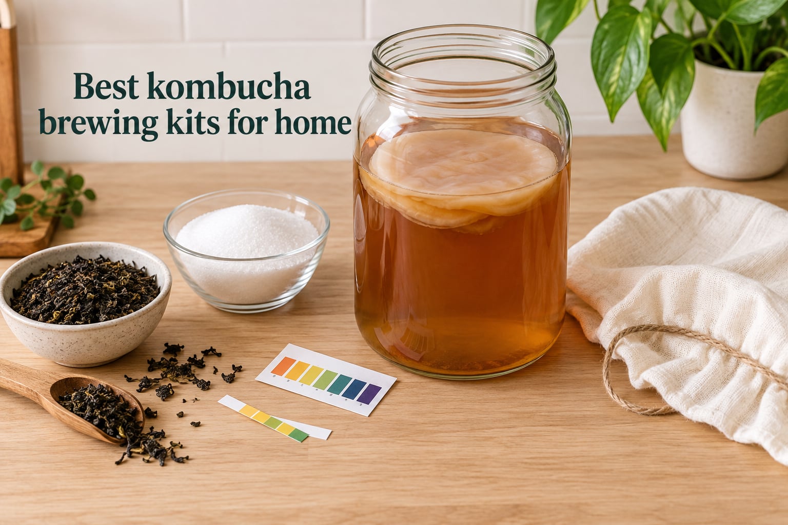 Best kombucha brewing kits for home