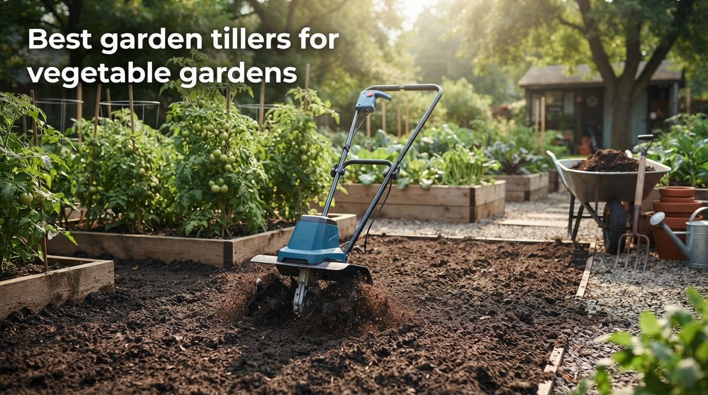 Best garden tillers for vegetable gardens