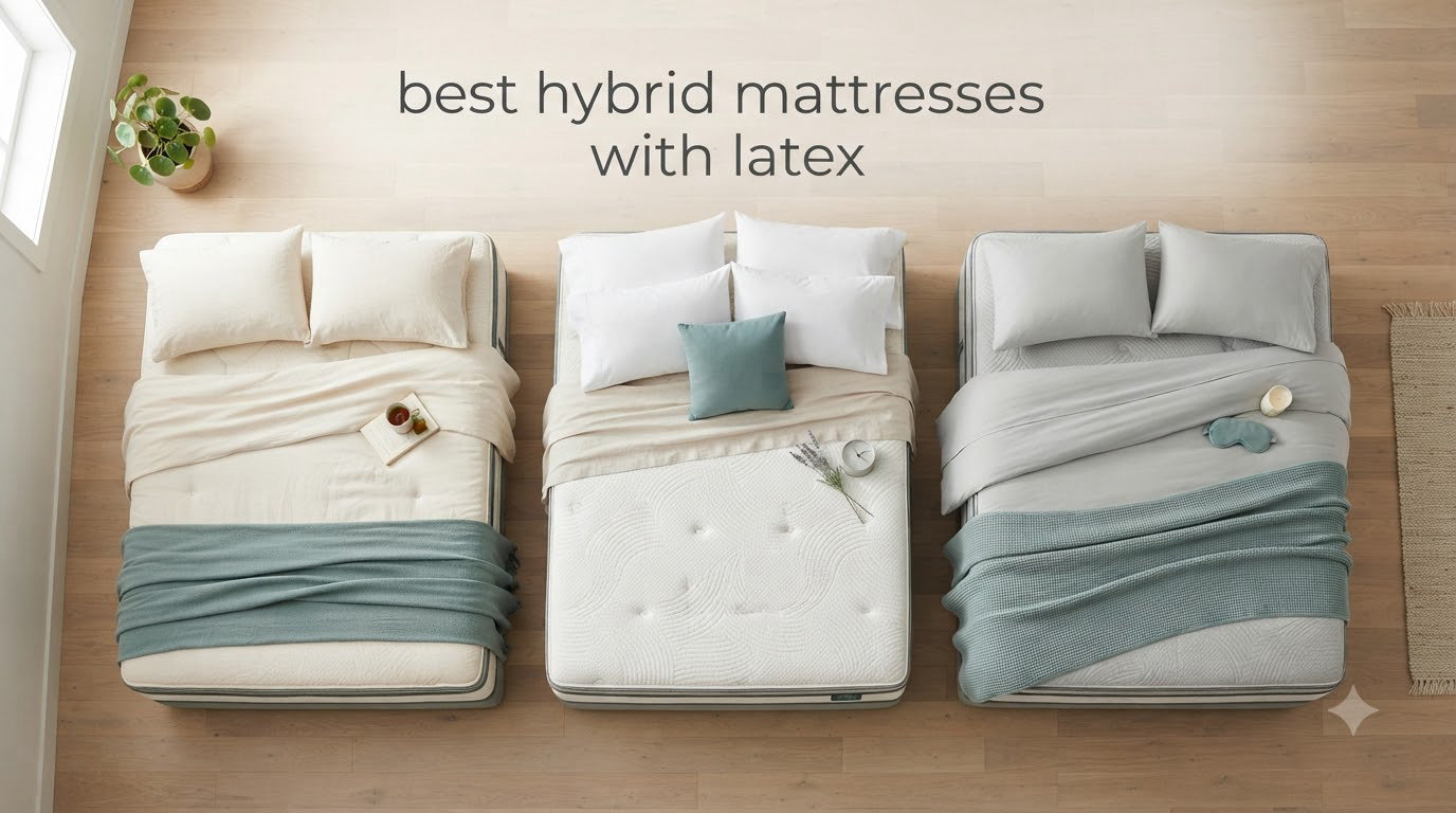 best hybrid mattresses with latex