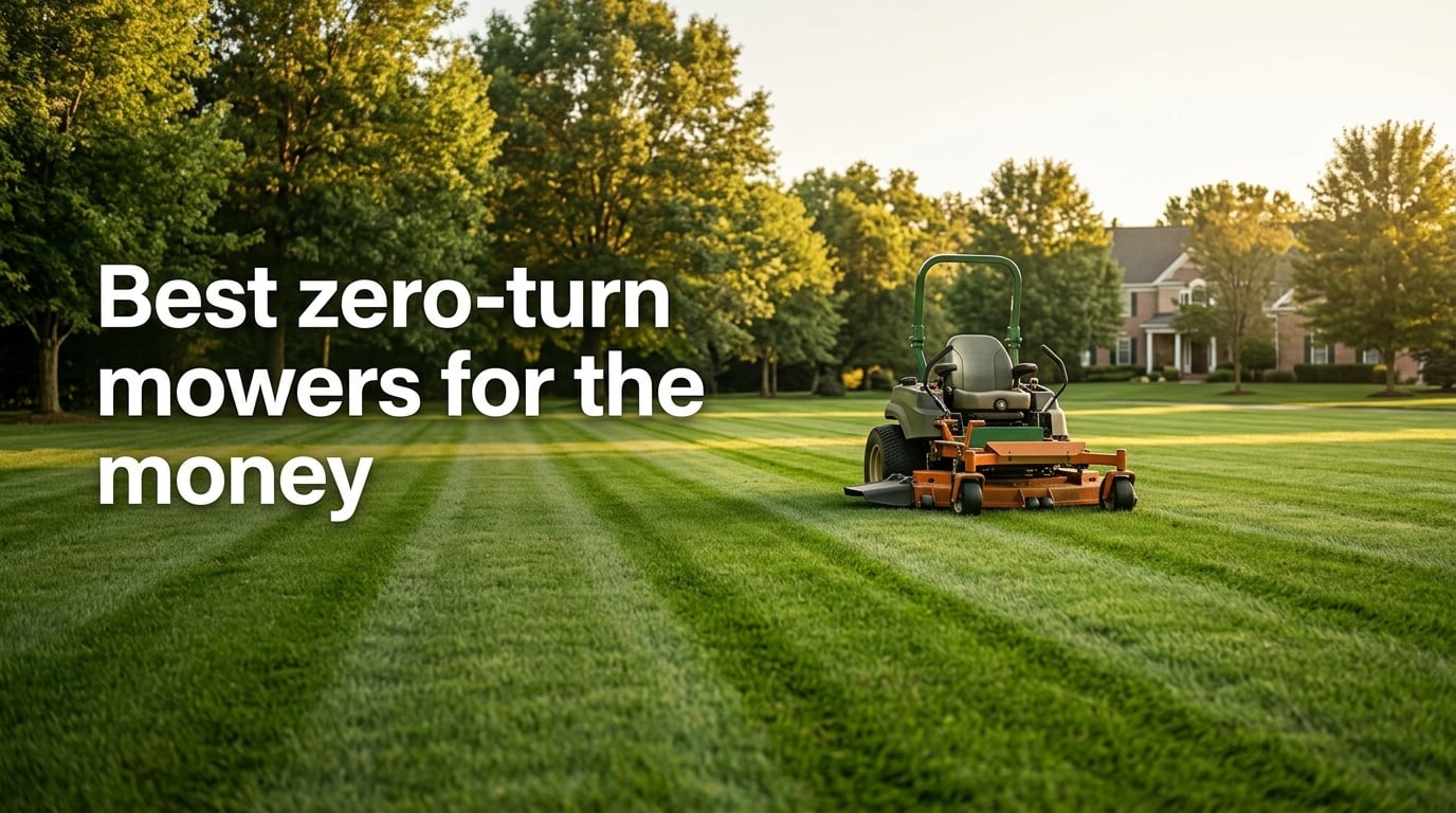 Best zero-turn mowers for the money