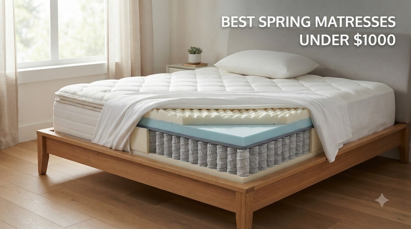 best spring mattresses under $1000