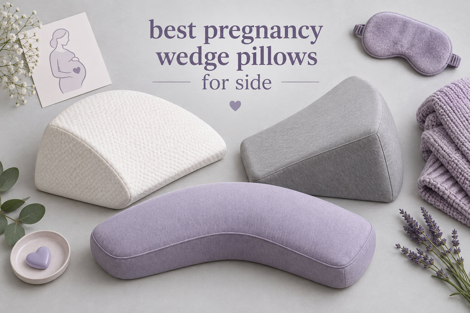 best pregnancy wedge pillows for side