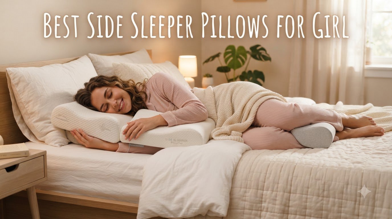best side sleeper pillows for girl
