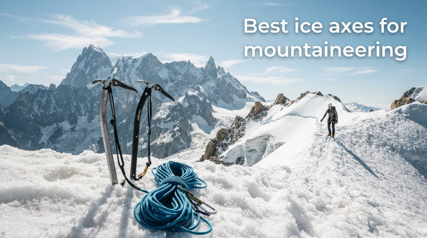 Best ice axes for mountaineering