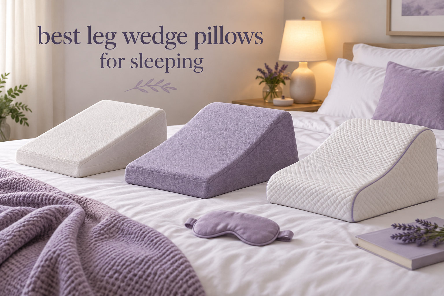 best leg wedge pillows for sleeping