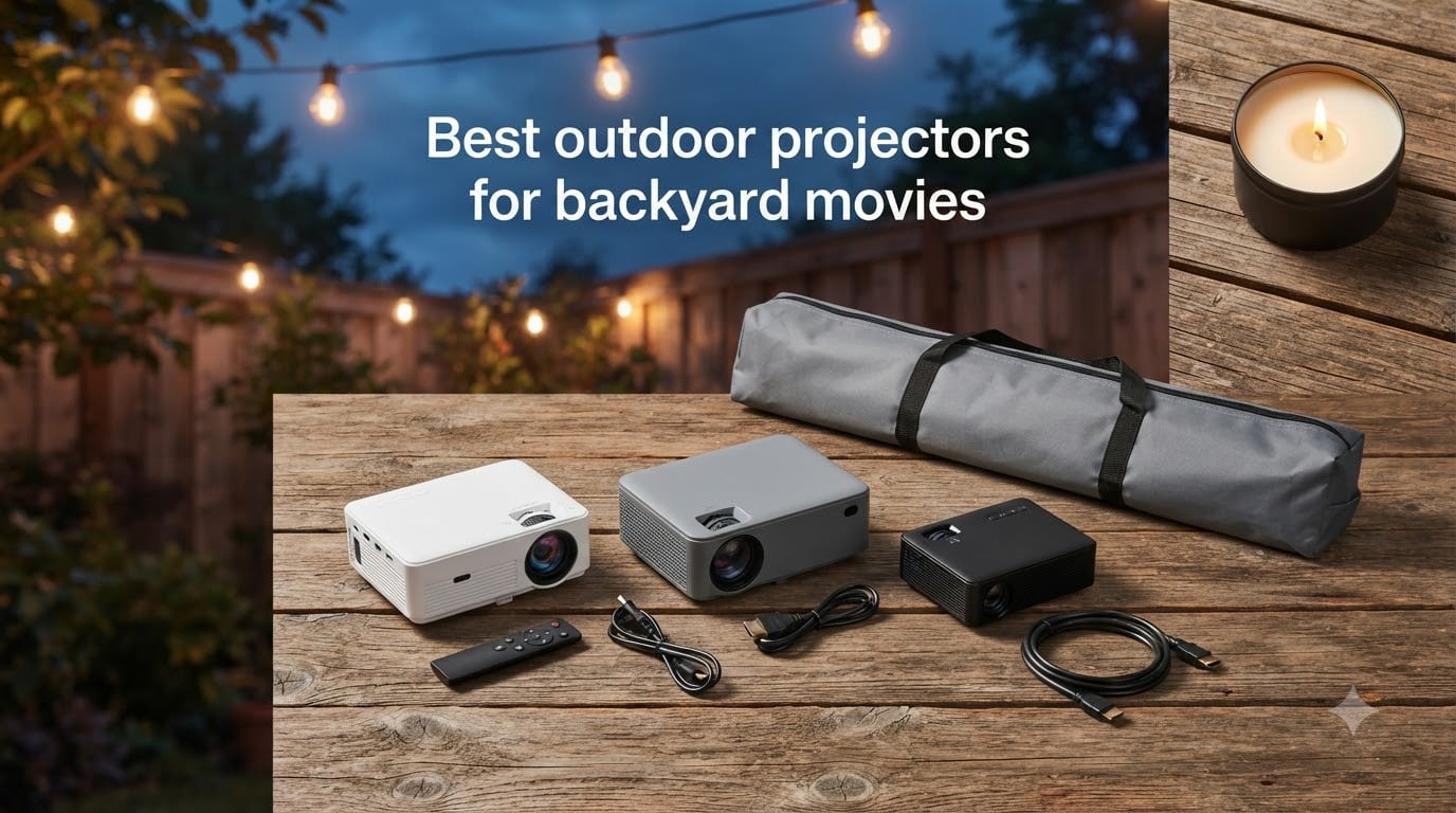 Best outdoor projectors for backyard movies