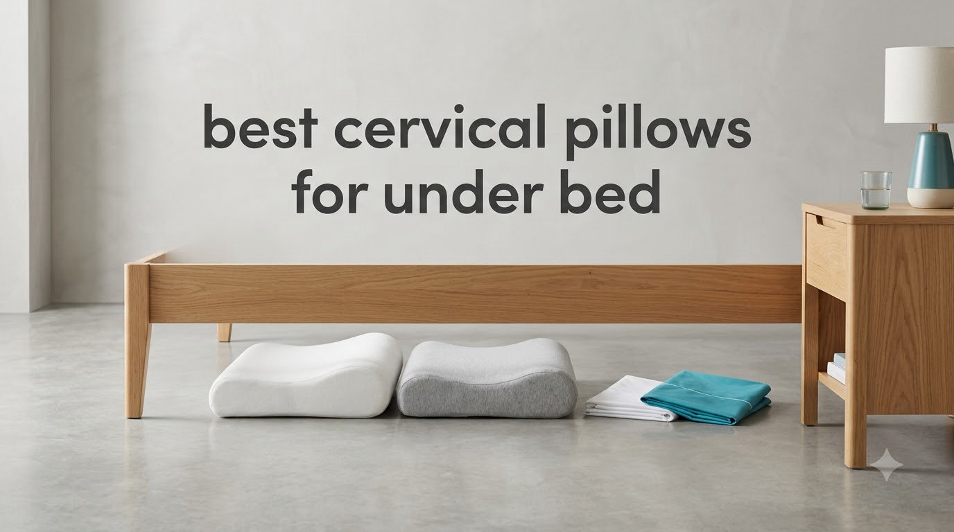 best cervical pillows for under bed
