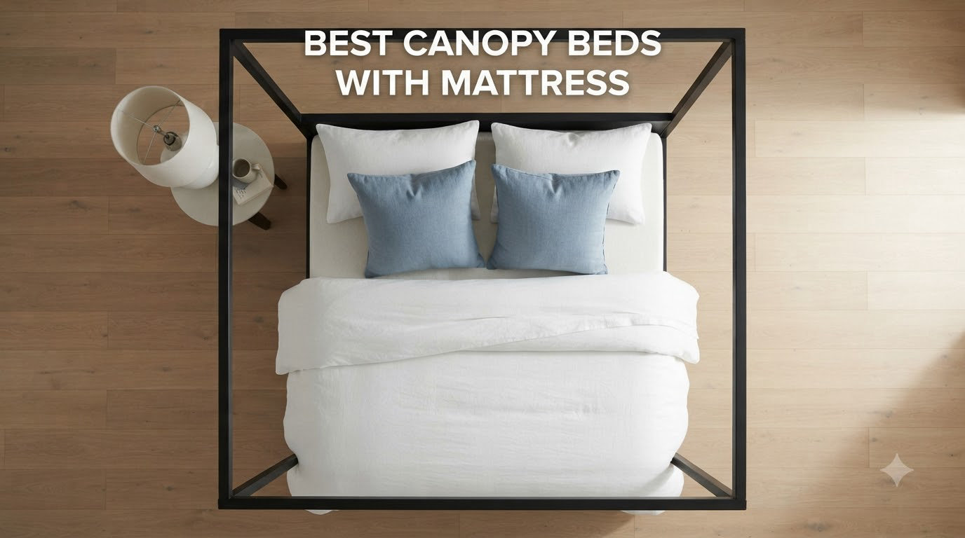 best canopy beds with mattress