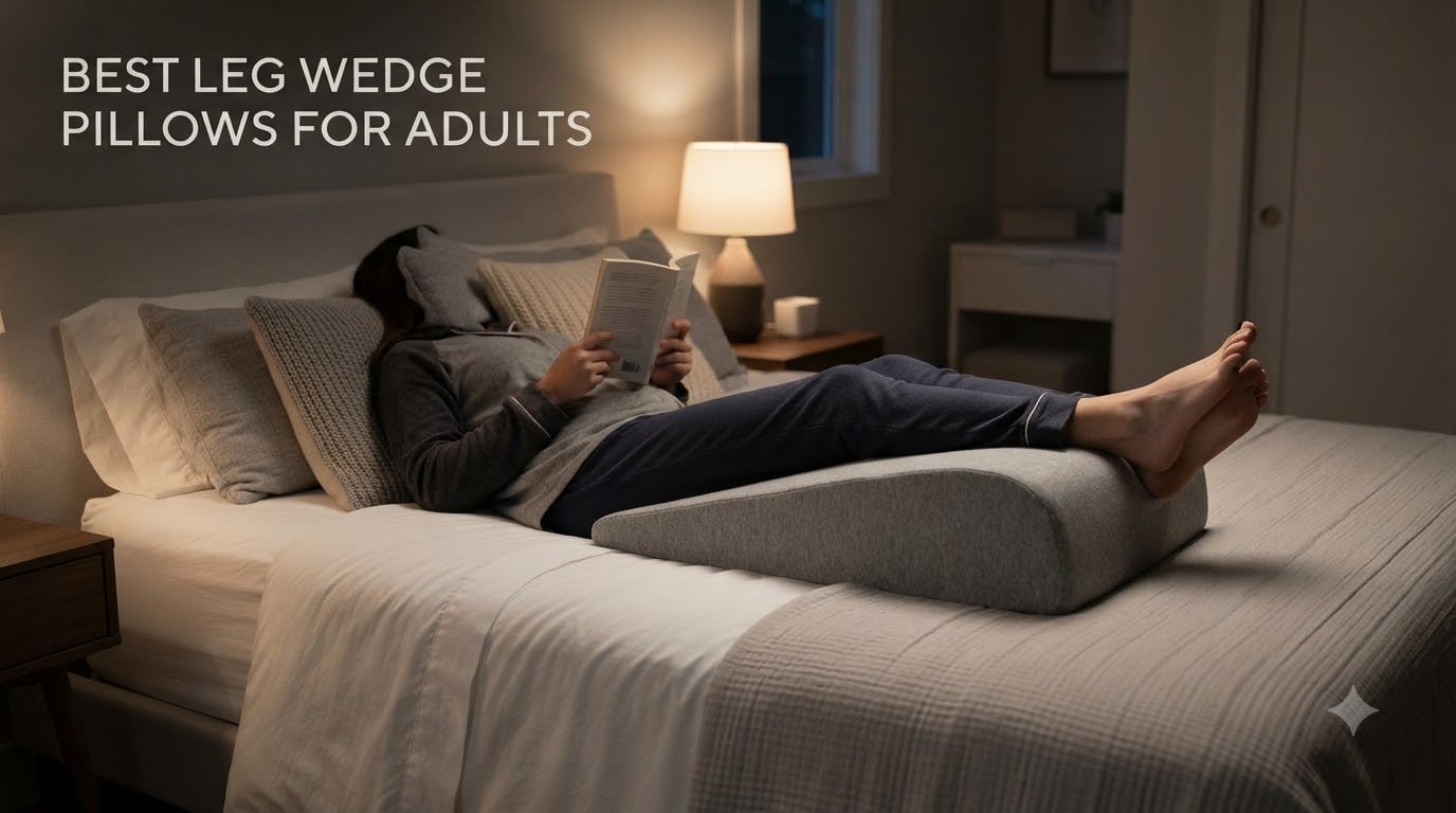 best leg wedge pillows for adults