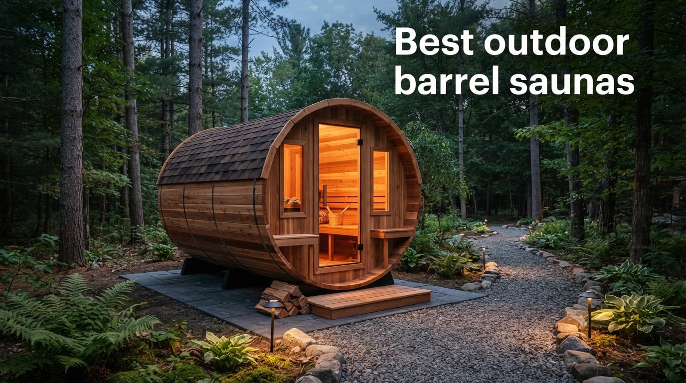 Best outdoor barrel saunas