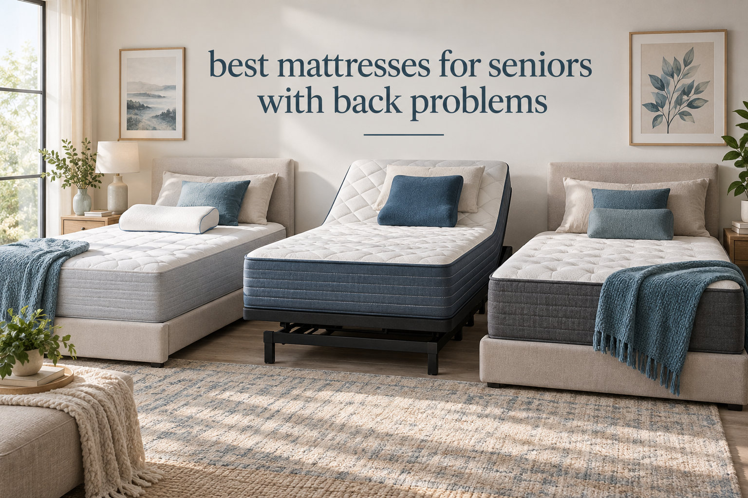 best mattresses for seniors with back problems