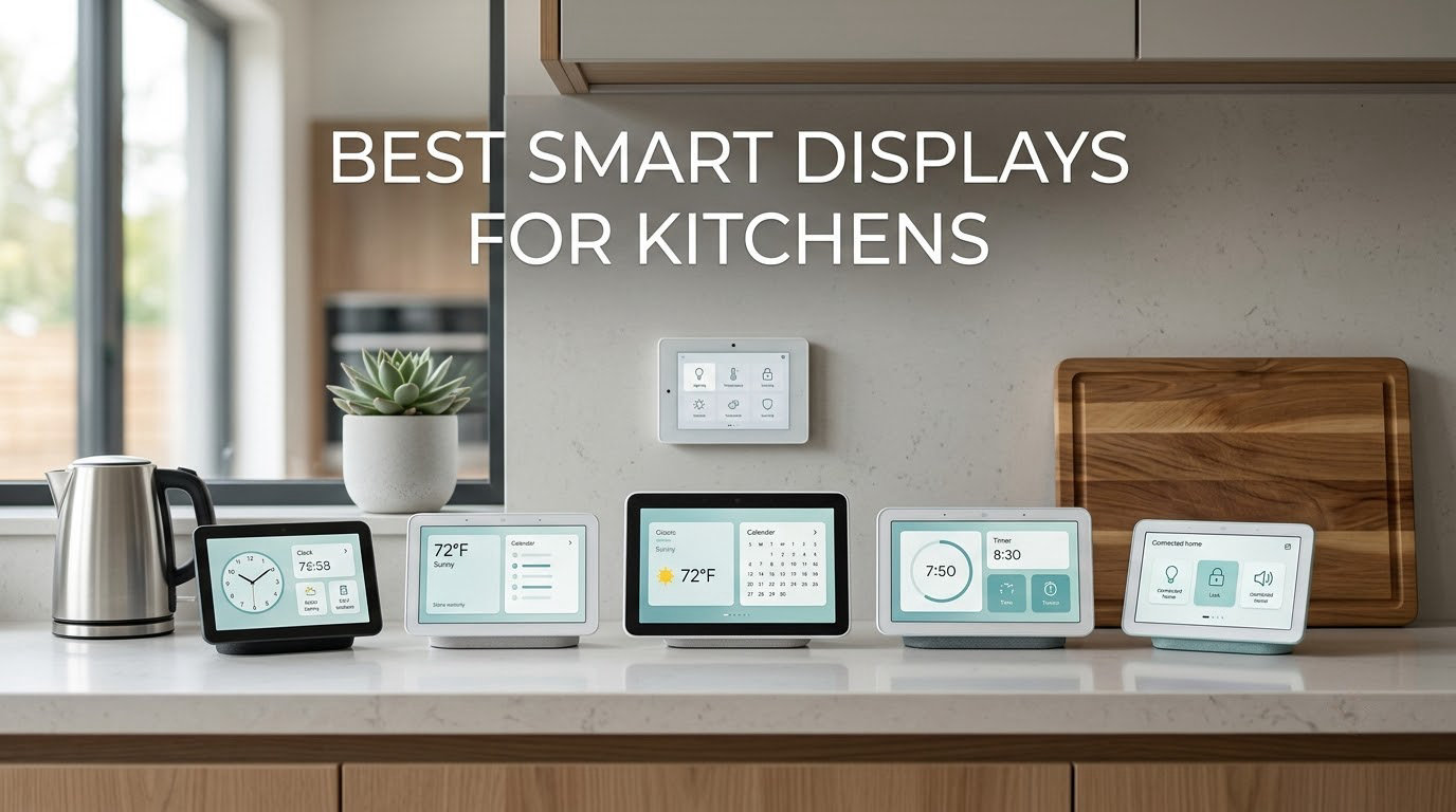 best smart displays for kitchens