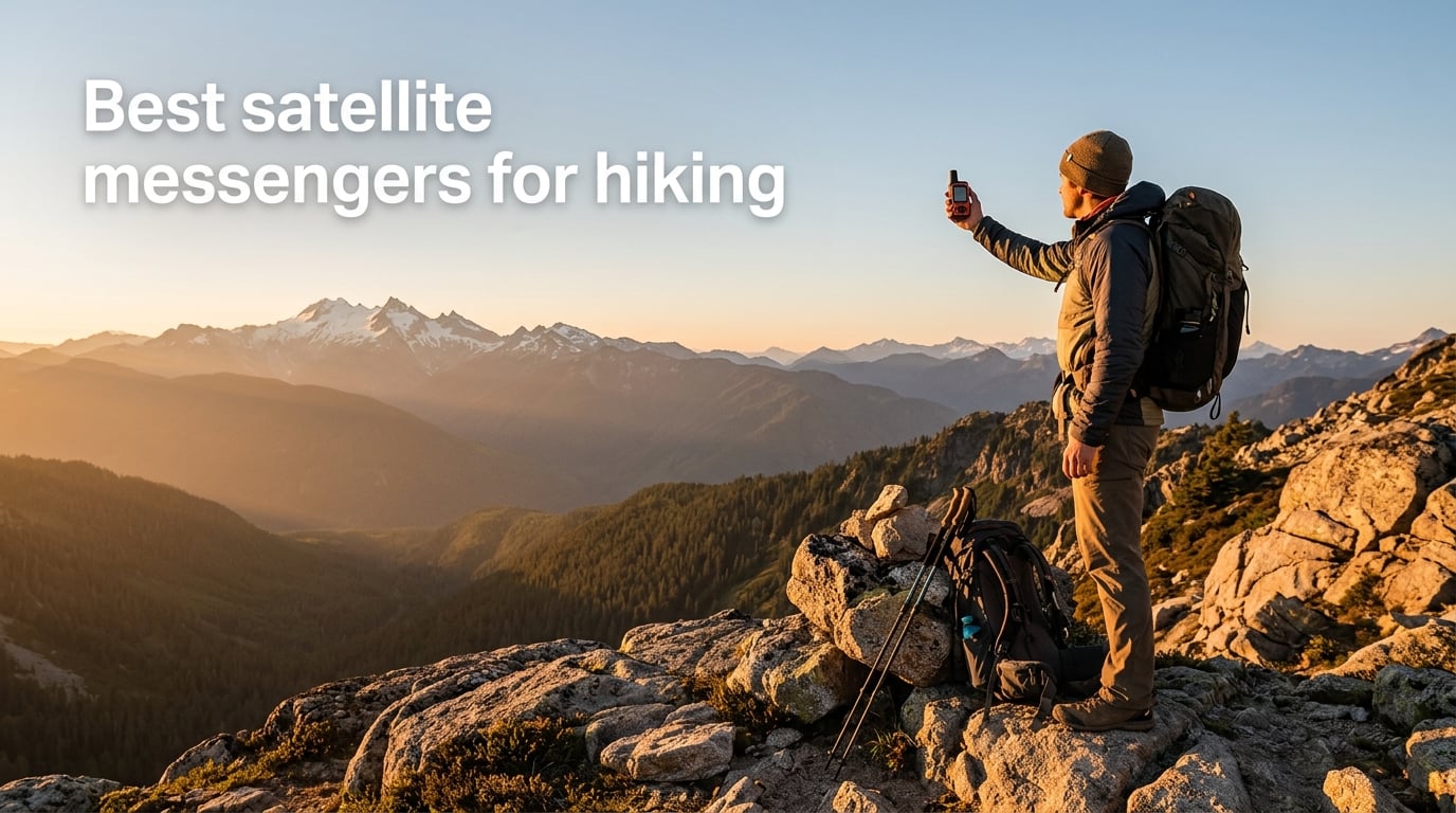 Best satellite messengers for hiking
