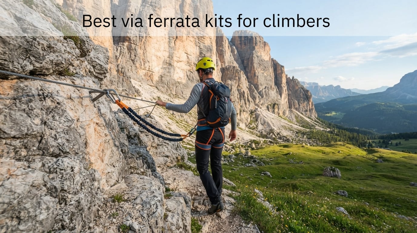 Best via ferrata kits for climbers