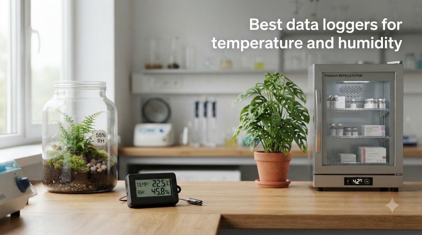 Best data loggers for temperature and humidity