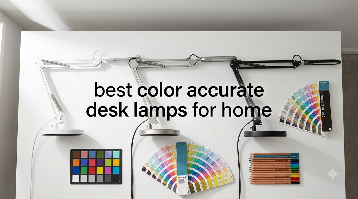 best color accurate desk lamps for home
