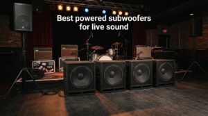 Best powered subwoofers for live sound