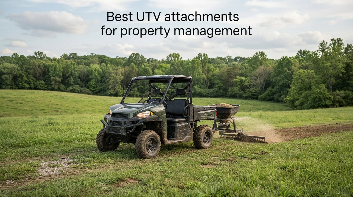 Best UTV attachments for property management