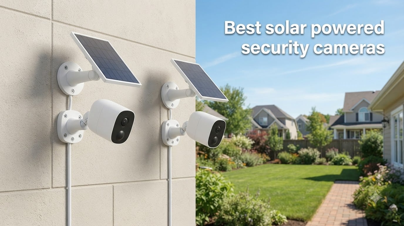 Best solar powered security cameras