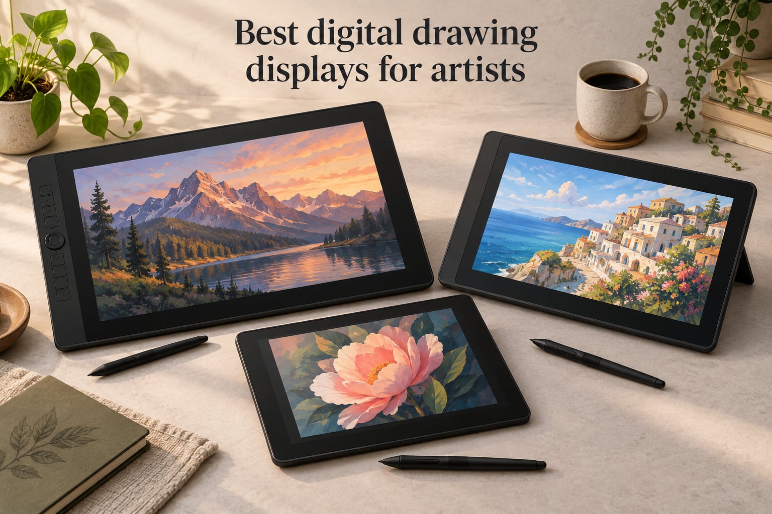 Best digital drawing displays for artists