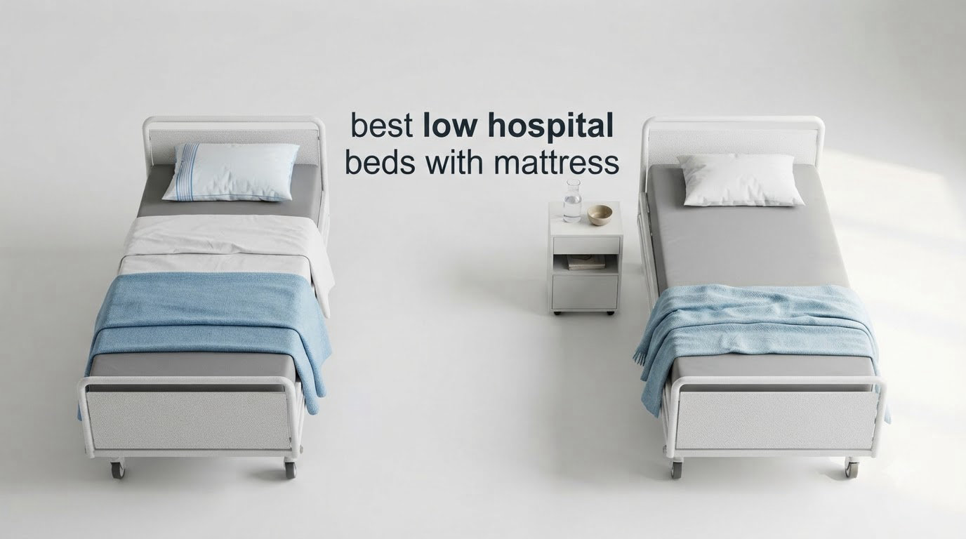 best low hospital beds with mattress