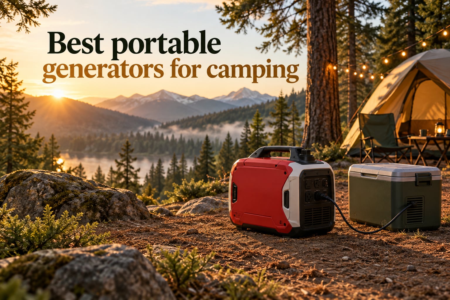 Best portable generators for camping