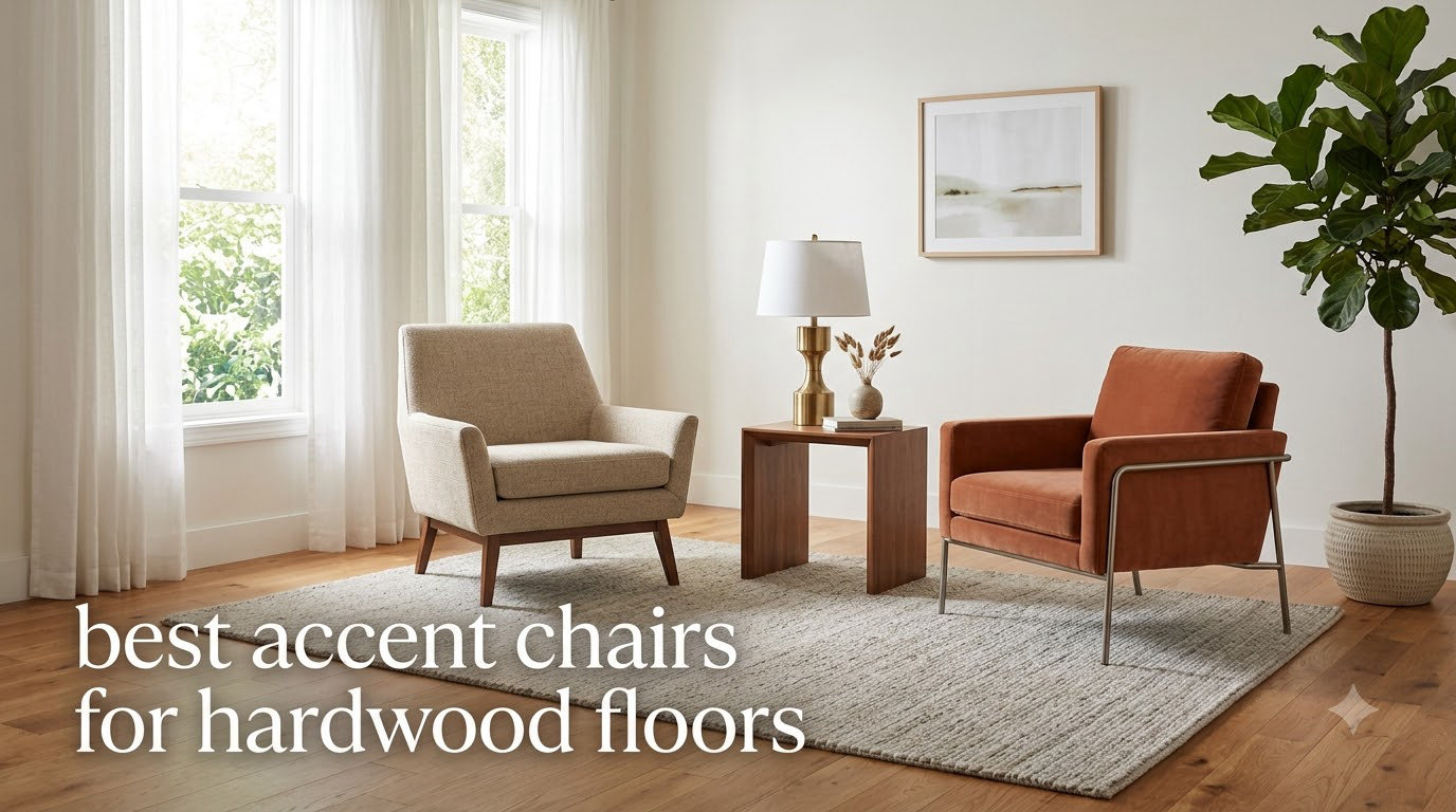 best accent chairs for hardwood floors