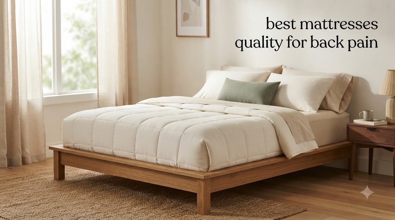 best mattresses quality for back pain