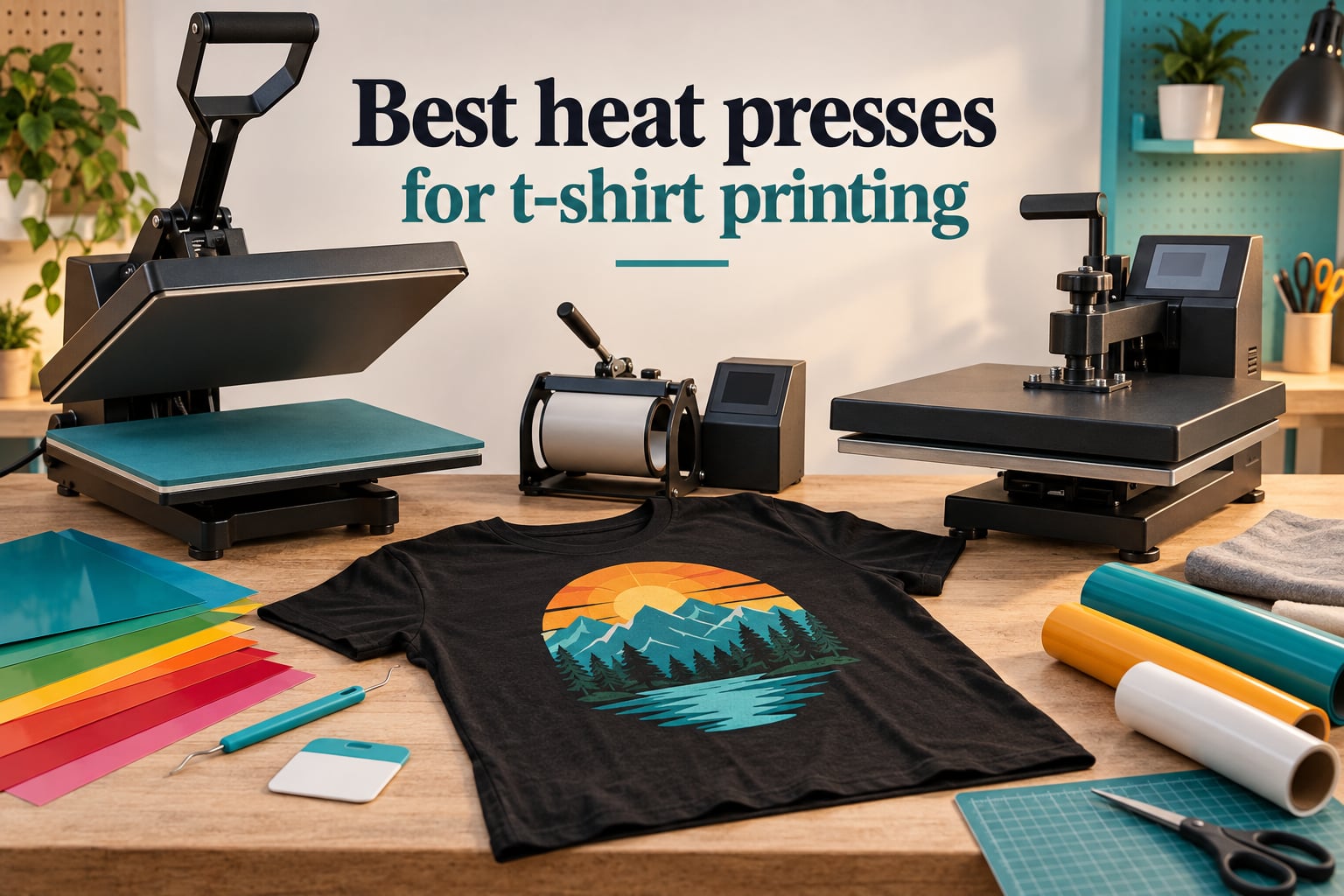 Best heat presses for t-shirt printing