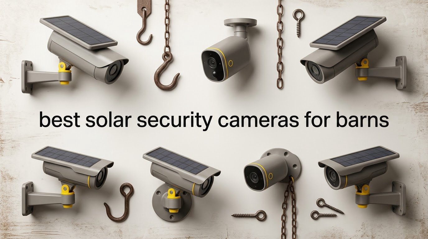 best solar security cameras for barns