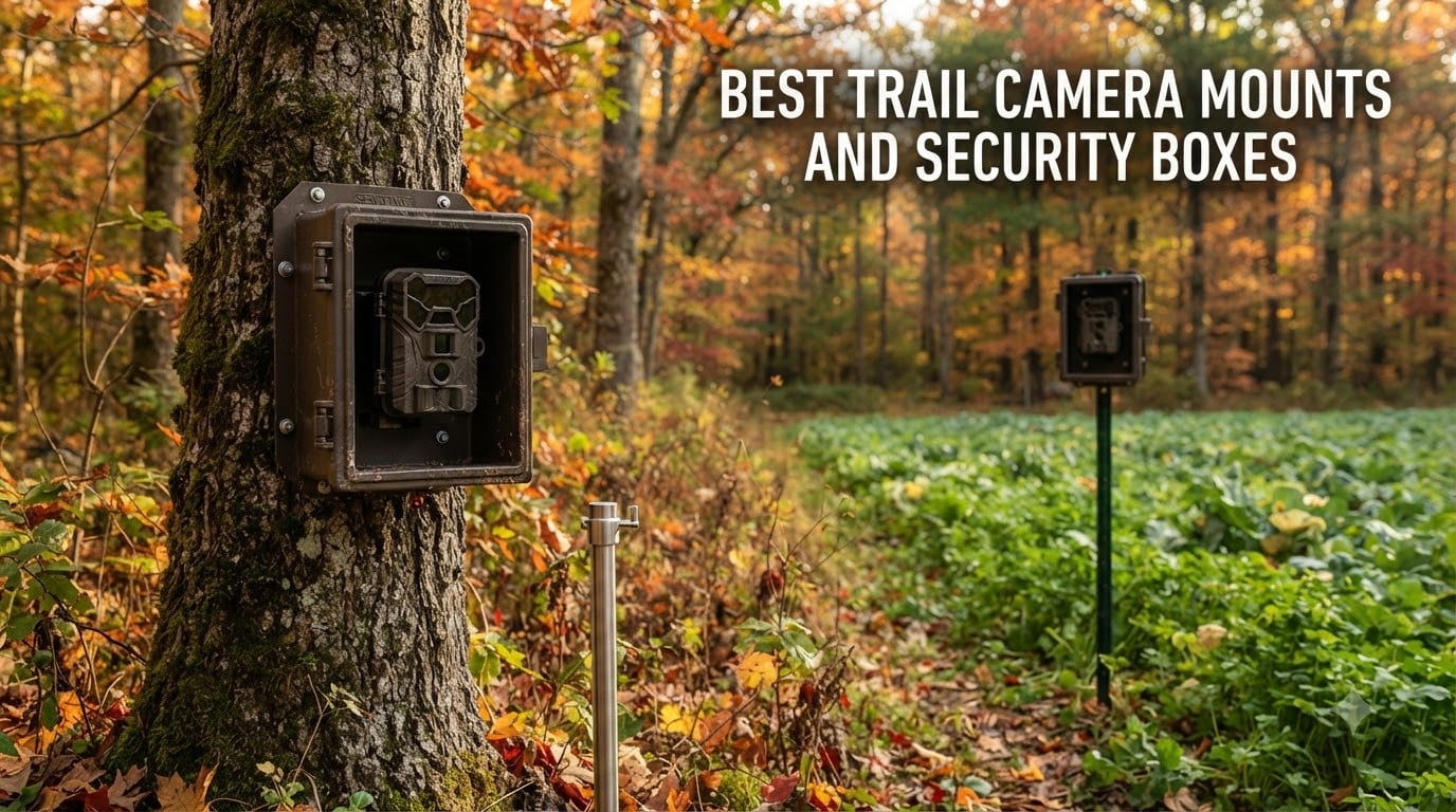 Best trail camera mounts and security boxes