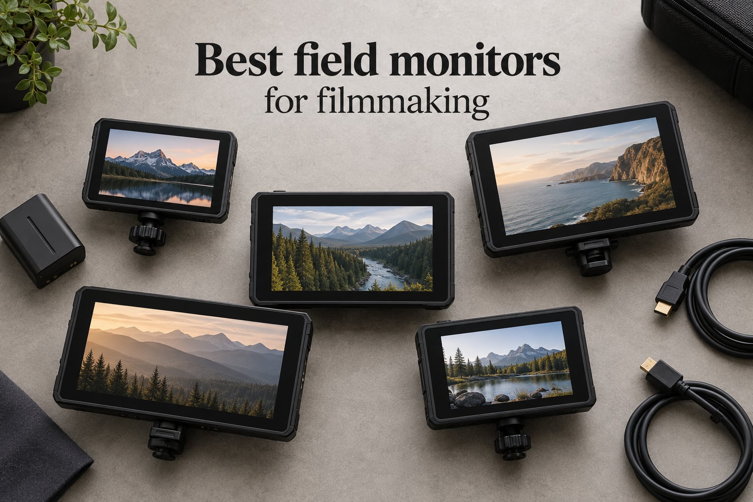 Best field monitors for filmmaking