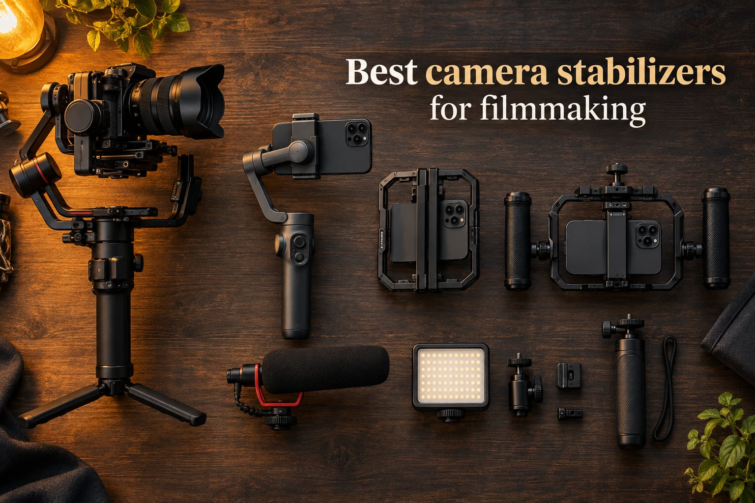 Best camera stabilizers for filmmaking