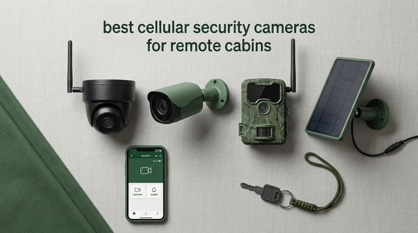 best cellular security cameras for remote cabins