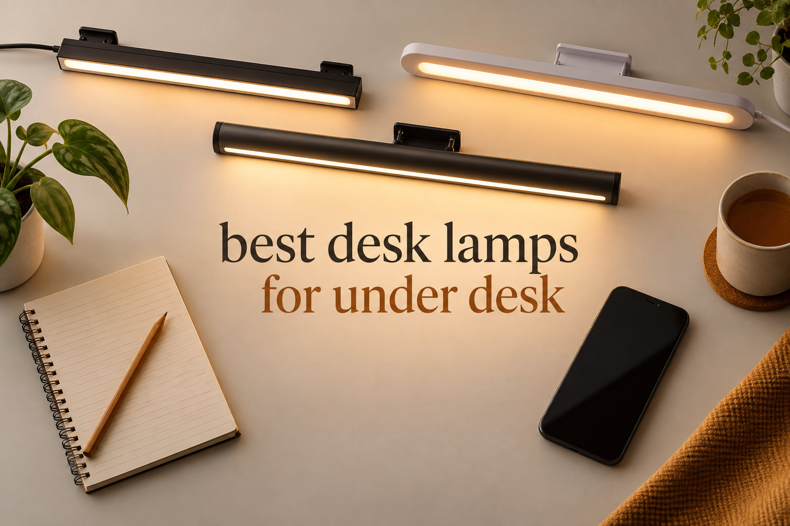 best desk lamps for under desk
