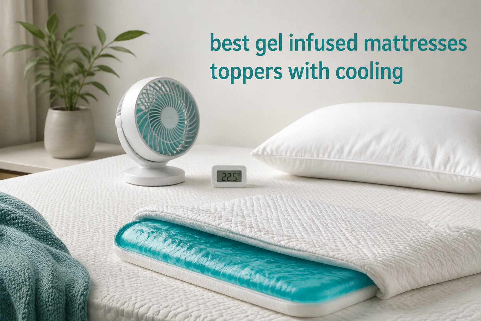 best gel infused mattresses toppers with cooling