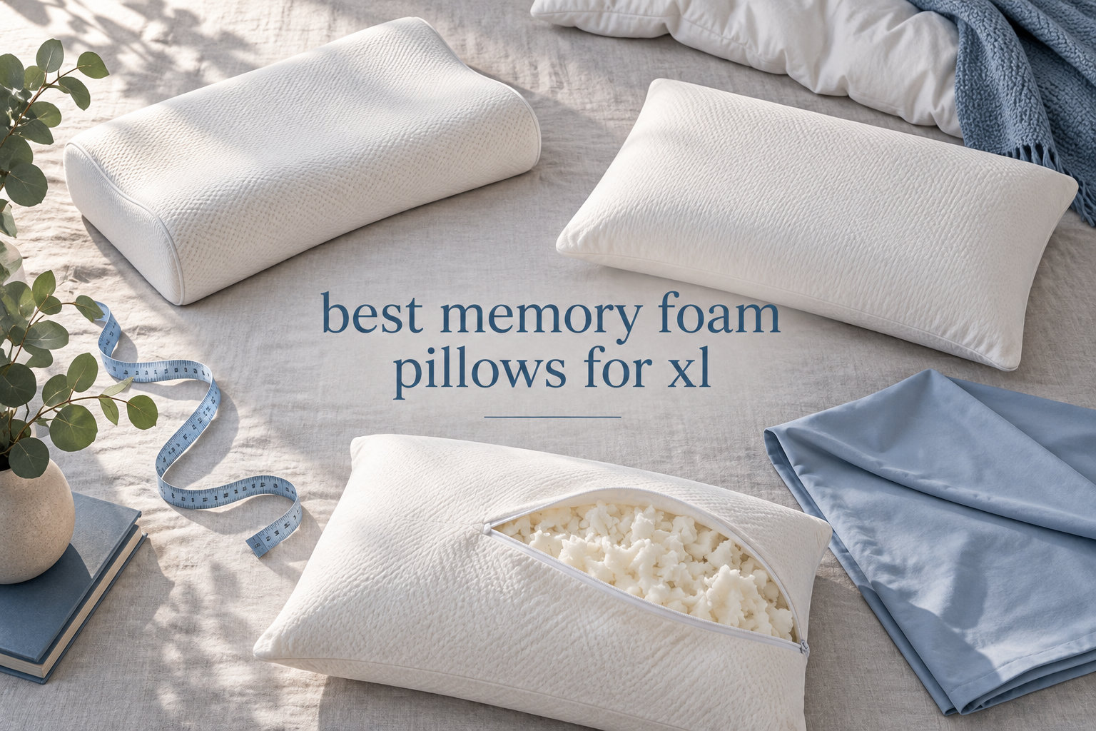 best memory foam pillows for xl