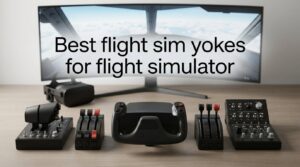 Best flight sim yokes for flight simulator