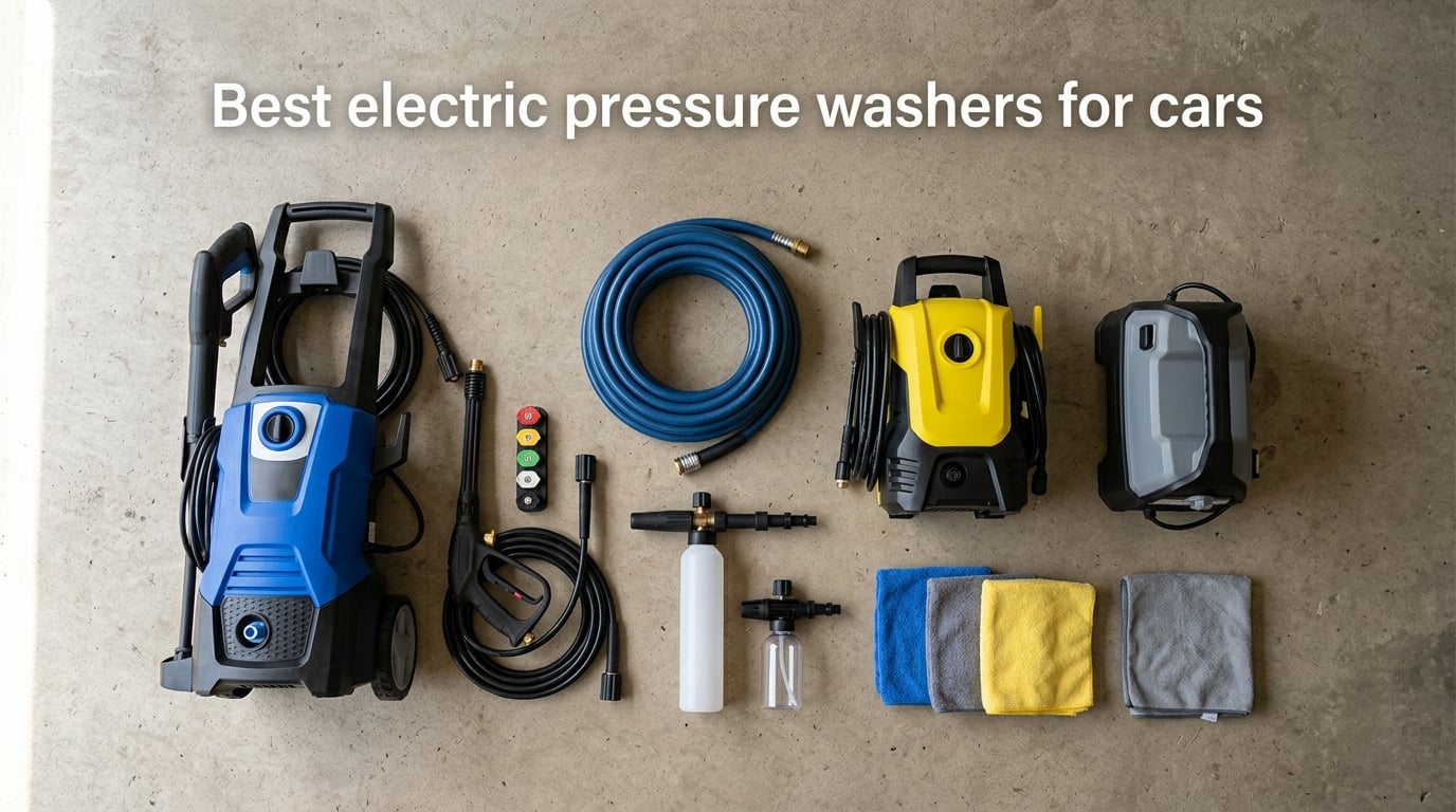 Best electric pressure washers for cars