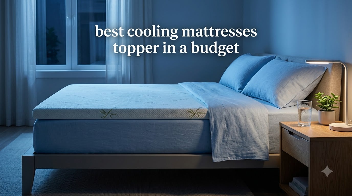 best cooling mattresses topper in a budget