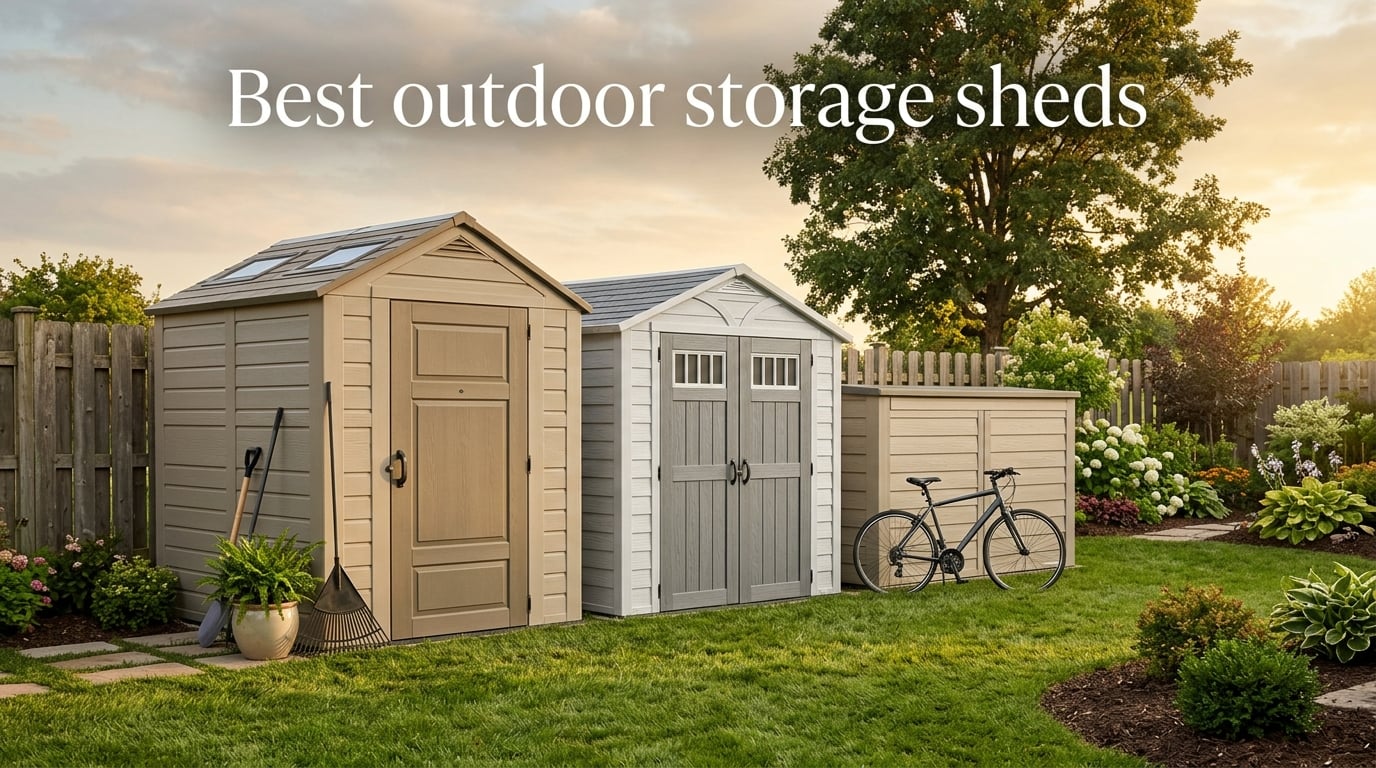 Best outdoor storage sheds