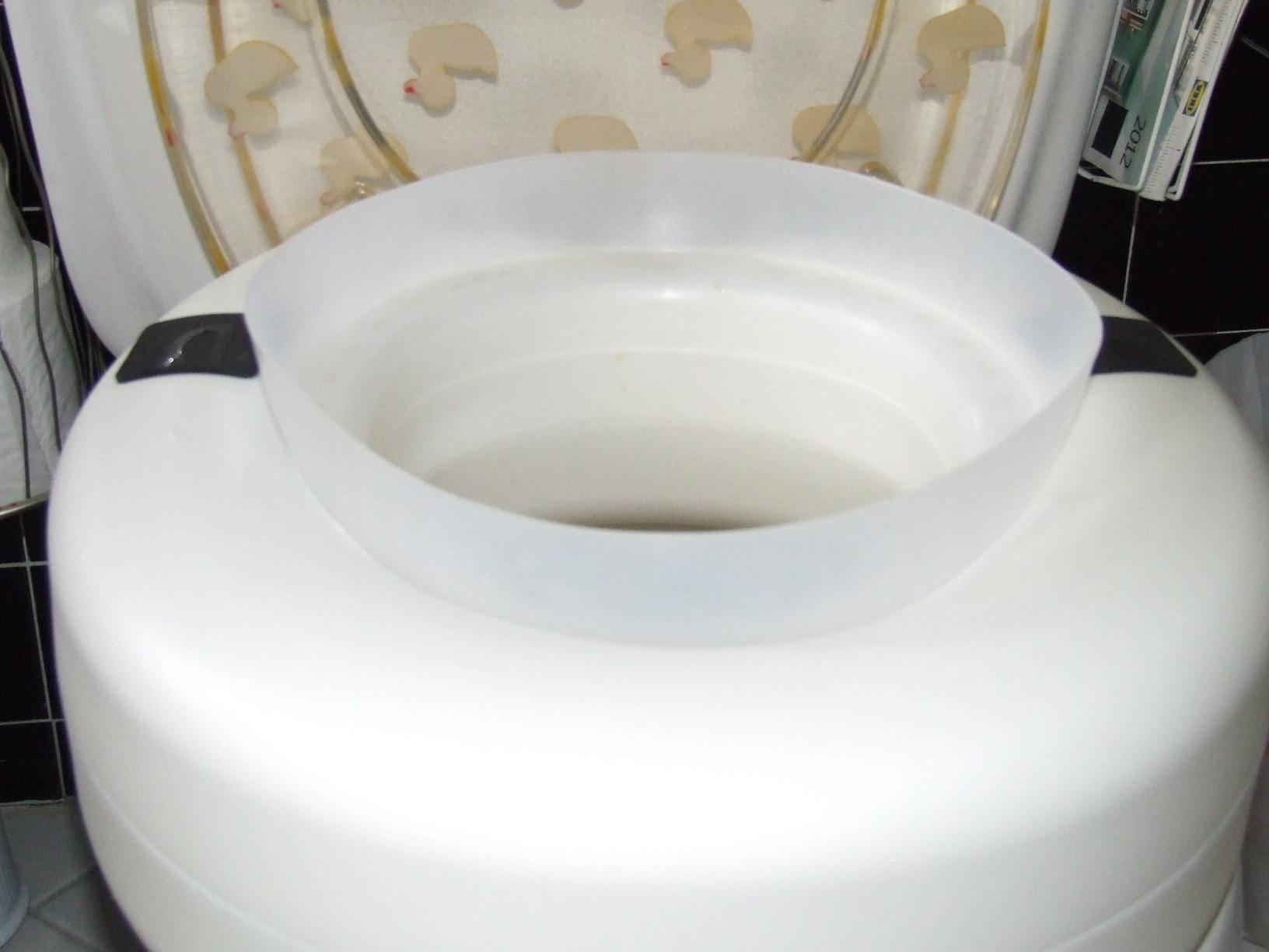 AquaSense 4-Inch Portable Toilet Seat Riser, Elevated Seat for Seniors customer photo 1