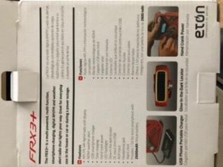 American Red Cross FRX3 All-Purpose Rechargeable Weather Alert Radio with Solar Panel - ARCFRX3 customer photo 2