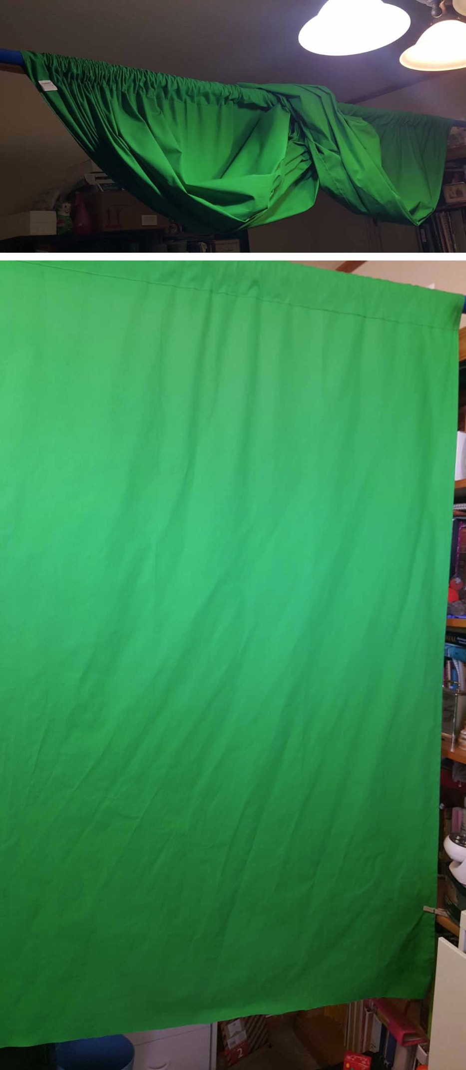 EMART 6x9Ft Green Screen Backdrop,Photography Greenscreen Background customer photo 1