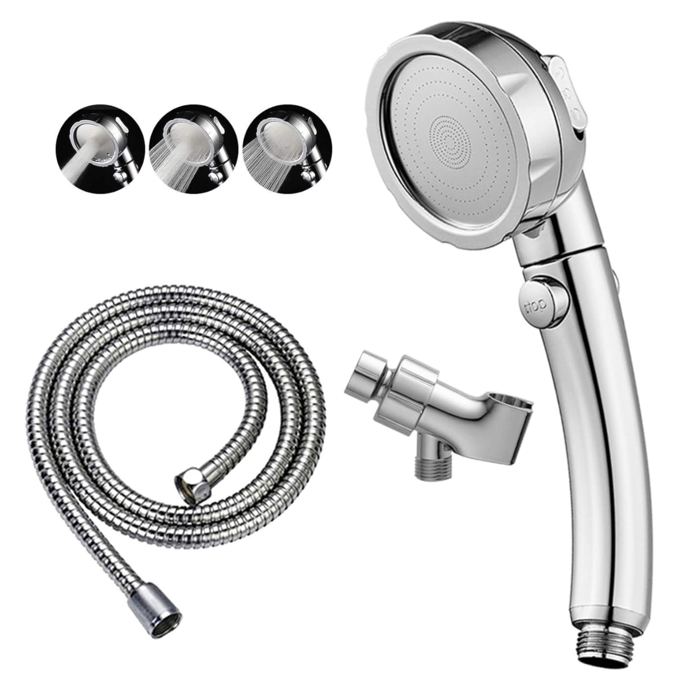 KAIYING High Pressure Handheld Shower Head with ON/OFF Pause Switch customer photo 1