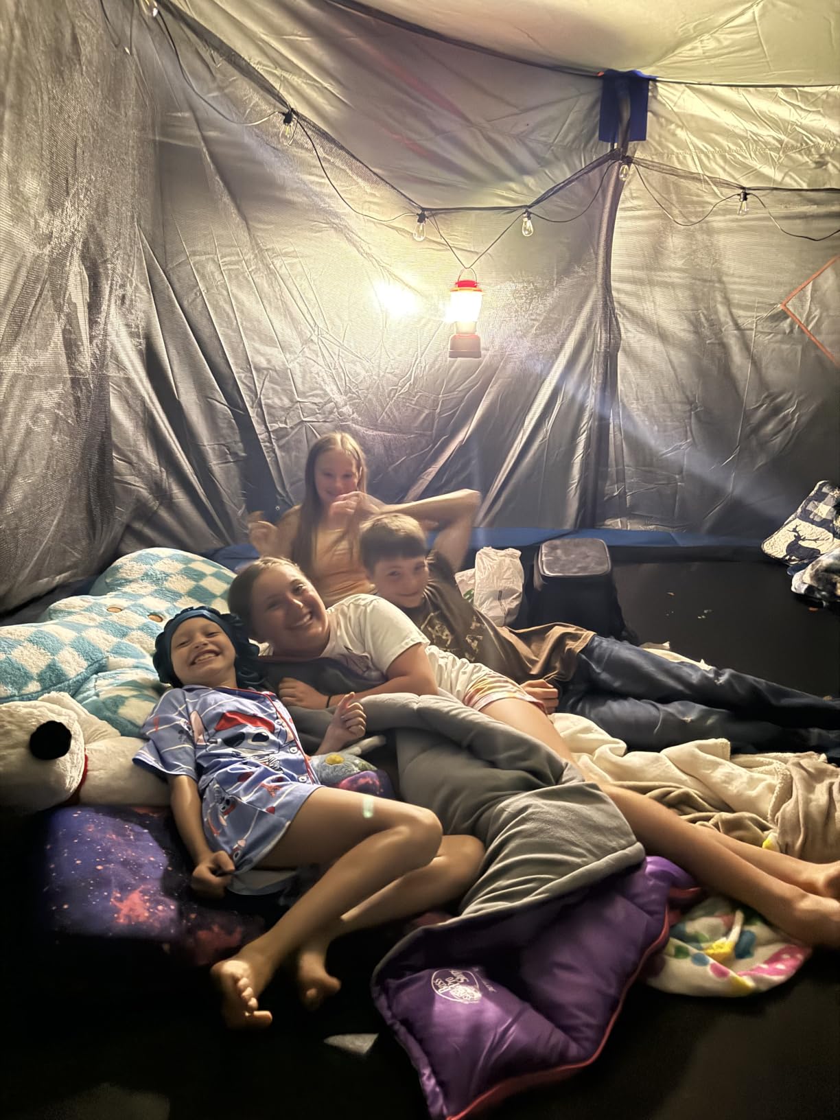Trampoline Tent, Premium Thicken Oxford with Sunscreen Coating customer photo 1
