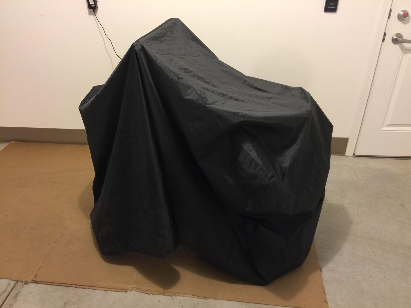 Mobility Scooter Cover Waterproof, Fit up to 48 Inch, Black customer photo 1