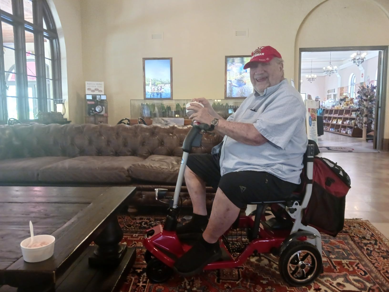 ZiiLIF R3b Folding Mobility Scooter for Seniors, 37.5 lbs Airline Approved customer photo 1