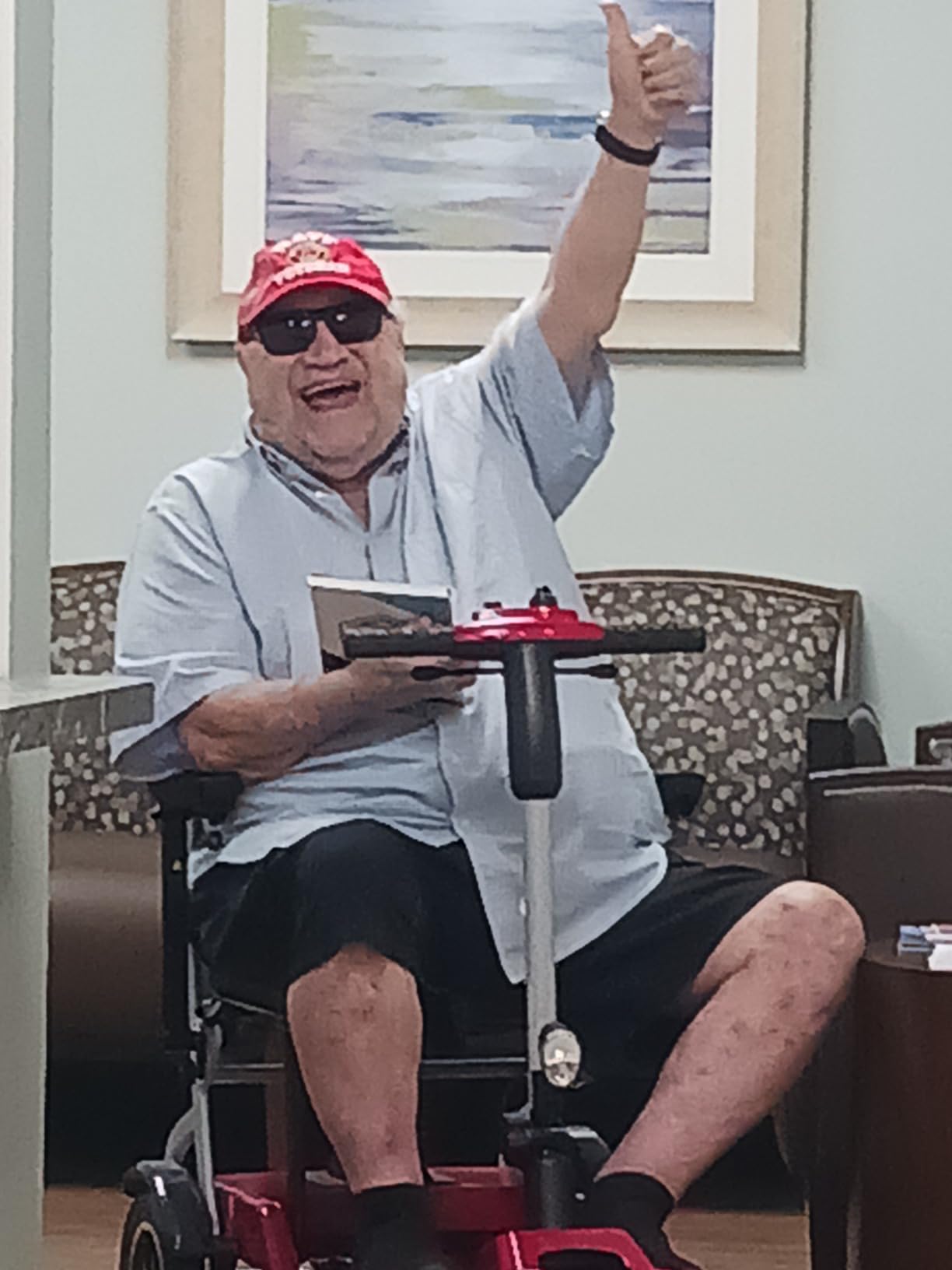 ZiiLIF R3b Folding Mobility Scooter for Seniors, 37.5 lbs Airline Approved customer photo 2