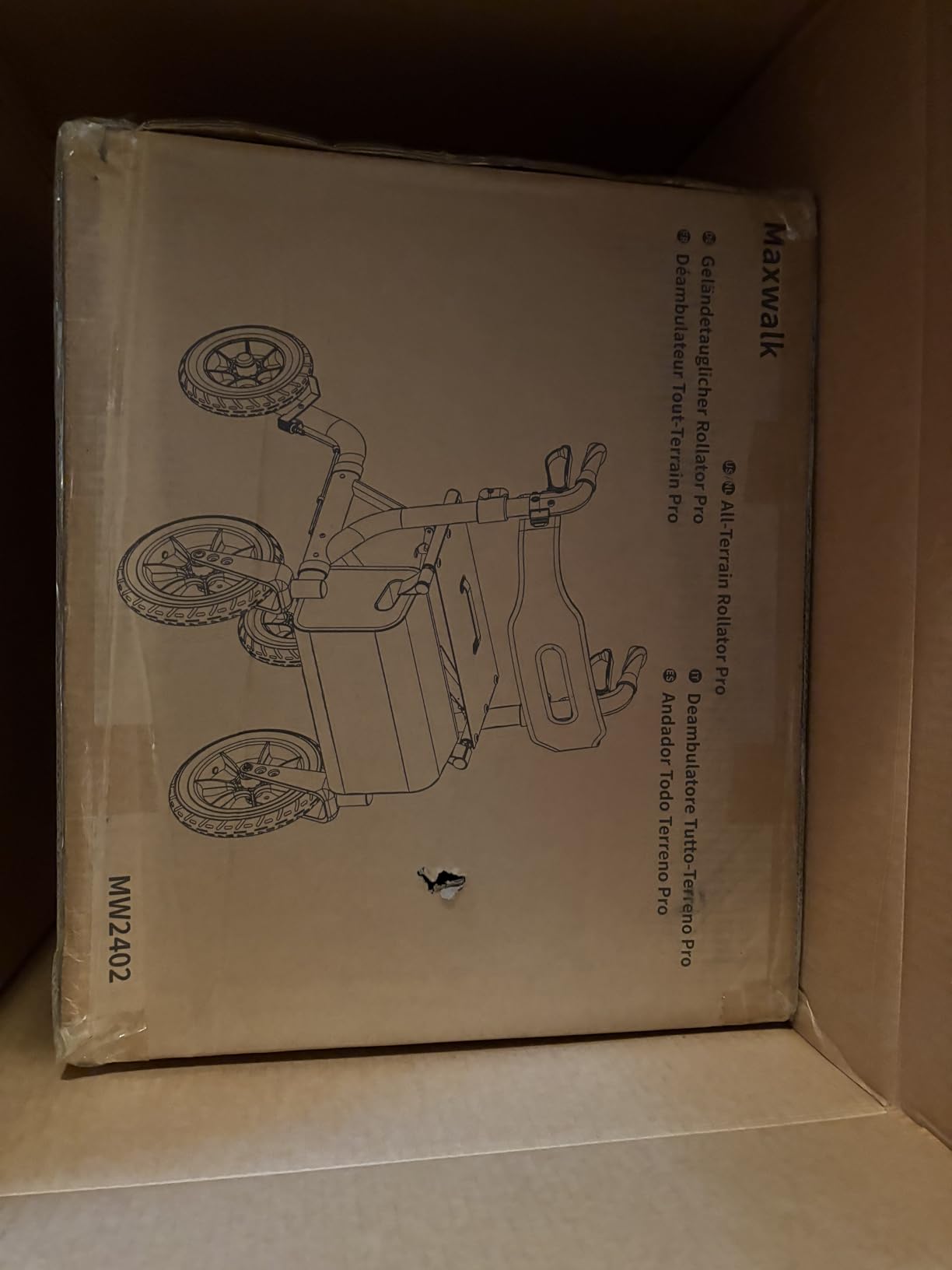 MAXWALK Rollator Walker for Seniors with Seat, 12